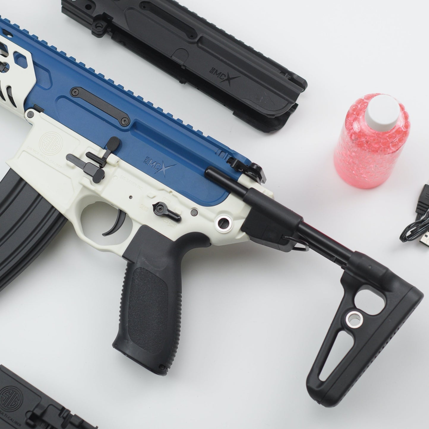 New MCX Gel Blaster Two Suits Fast Shooting Adult type 11.1V