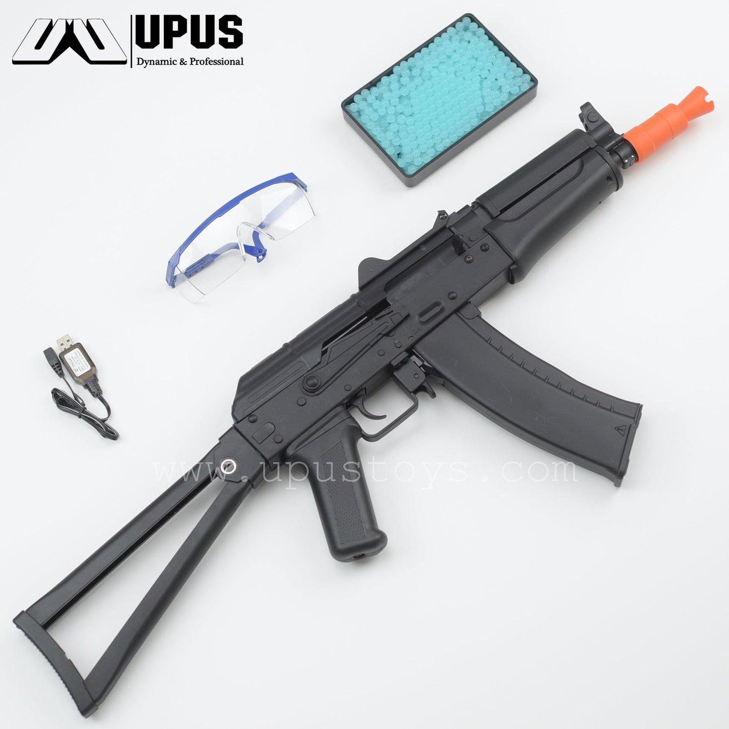 AK74U Gel Ball Launcher Fast shooting Mode