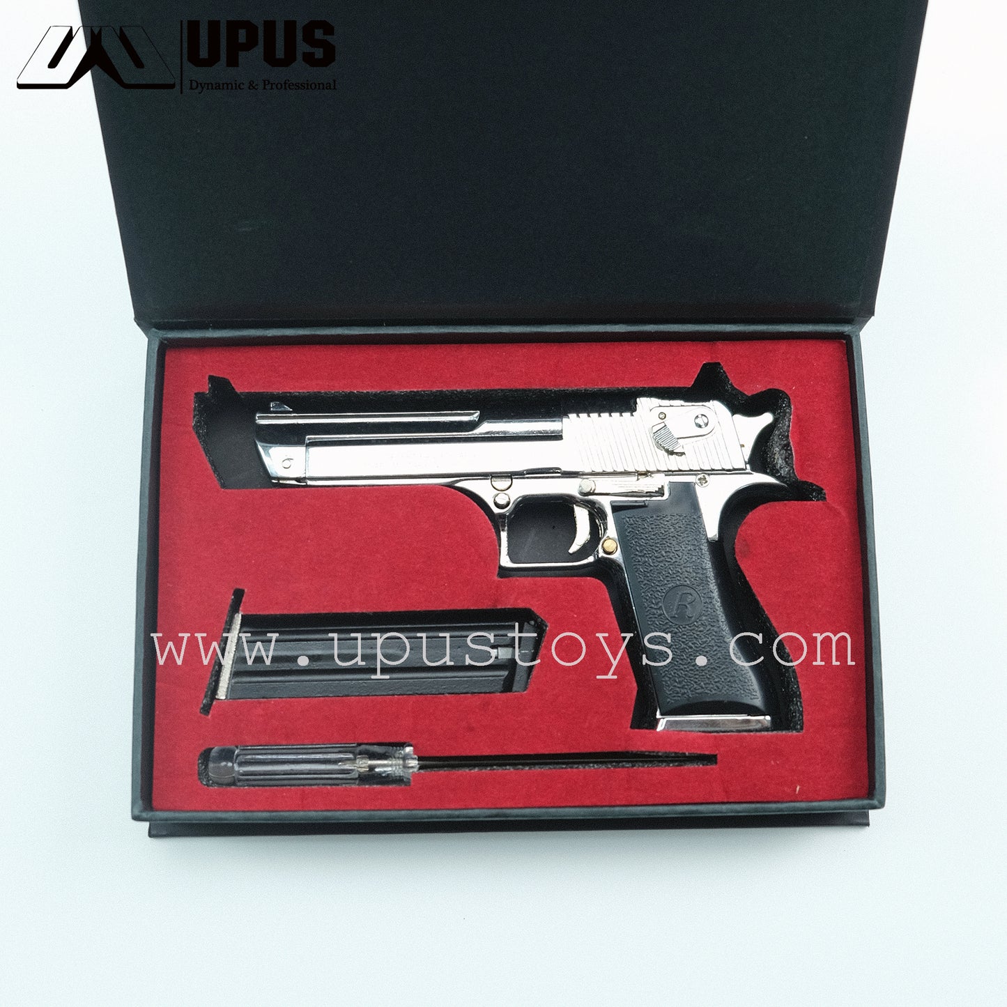 New 1:2.05 Desert Eagle Metal Model Shell Ejection Non-launchable