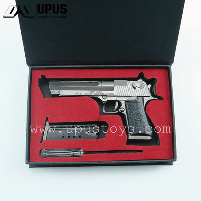 New 1:2.05 Desert Eagle Metal Model Shell Ejection Non-launchable