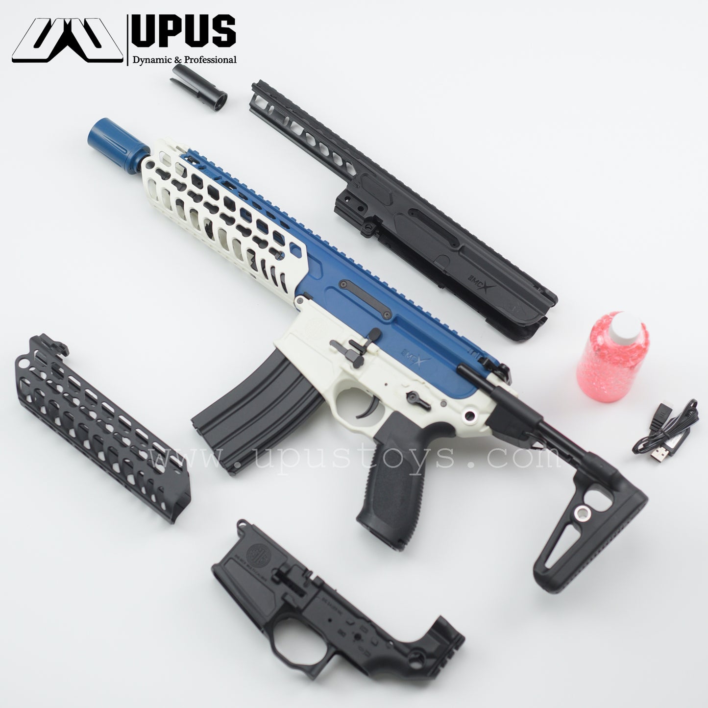 New MPX MCX Gel Blasters Two Suits Fast Shooting Adult Type 11.1V