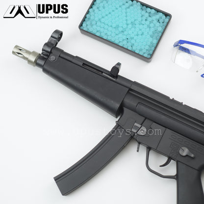 MP5 Gel Ball Blaster Launcher Two Magazine Clipes Rotary Drum Adult type